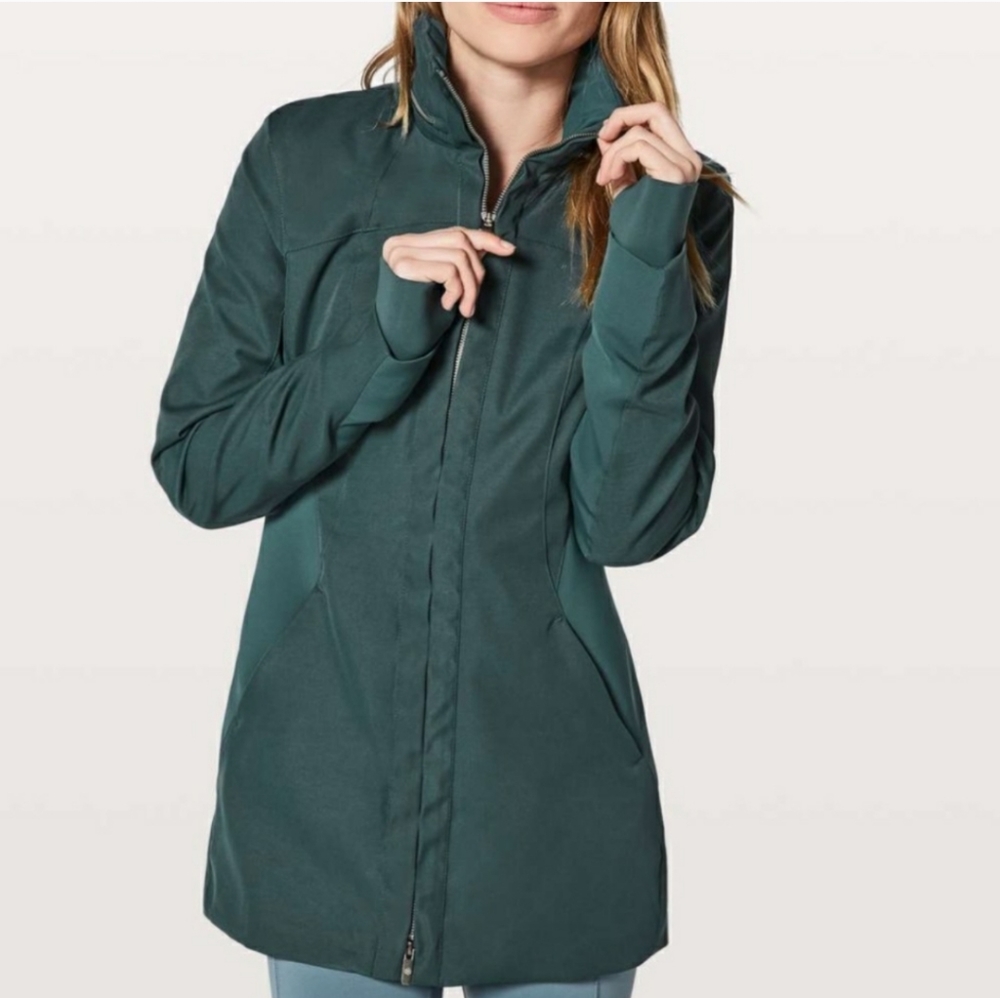 COPY - Lululemon Like a glove jacket (forest green)
